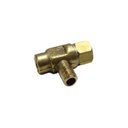 Ver imagem 1 de Tee Inversor de Fluxo Dupla Saida com Pastilha Rosca 7/16 Fêmea 1/8 Macho 7/16 Fêmea