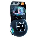 Ver imagem 5 de Kit Capacete Infantil com Joelheiras e Cotoveleiras Dm Radical Preto -esportes Radicais +6 Anos