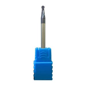 Fresa Topo Esférico Metal Duro 1,5mm - 2 Cortes com 45hrc