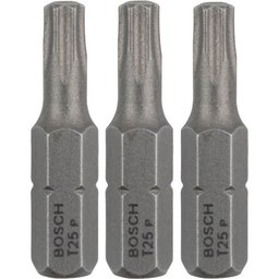 Bits Torx Extra Hard T25 25mm 3 Unidades - 2607001615000 - Bosch Bits Torx Extra Hard T25 25mm 5 Uni - 1