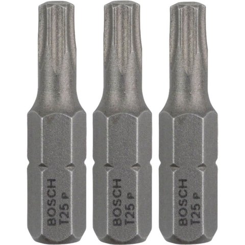 Bits Torx Extra Hard T25 25mm 3 Unidades - 2607001615000 - Bosch Bits Torx Extra Hard T25 25mm 5 Uni