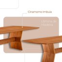 Ver imagem 4 de Mesa para Sala de Jantar Portugal 220cm Tampo Barril Laminado