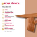 Ver imagem 5 de Mesa para Sala de Jantar Portugal 220cm Tampo Barril Laminado