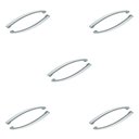 Ver imagem 1 de Puxador para Móveis Gavetas Armários Cromado - Kit 10 Pçs