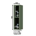 Ver imagem 3 de Nicho Aéreo 1 Prateleira Lyra Móveis Henn