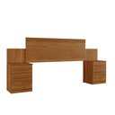 Ver imagem 2 de Cabeceira Império com Mesa de Cabeceira 6 Gavetas Benetil Móveis