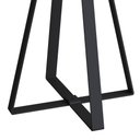 Ver imagem 4 de Mesa Lateral de Apoio com Pés Metálicos 40x40cm 27939 Artesano - Preto