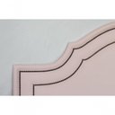 Ver imagem 4 de Cabeceira King Luxo 193x60 Courino Rosa Tachas Fumê