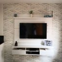 Ver imagem 6 de Adesivo Tijolo Branco Vinil 3d Lavável Impermeável Parede Autocolante Cozinha e Banheiro