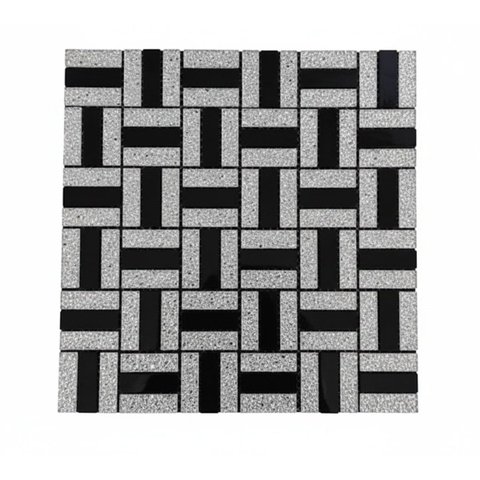 Pastilha de Vidro Adesiva Kit 12 Uni Banheiro Cozinha Lavabo Sala Decorativa Moderna Reforma Requint