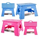 Ver imagem 5 de Banqueta Plástica Multiuso Dobrável 150kg 220mm Vonder Preta-preto