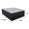 Cama + Box Bau Casal Colchão Extra Firme Ortobom D45 Airtech Cor:preto - 4