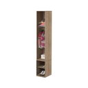 Ver imagem 4 de Guarda-roupa de 1 Porta com Sapateira 1233 Direito Castanho
