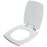 Assento Sanitário Acrílico Anturius Branco para vaso Luzarte - 2