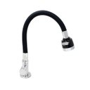 Ver imagem 1 de Torneira Cozinha Mesa Silicone Preto C61C Duplo Jato Gourmet