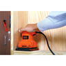 Lixadeira Orbital Elétrica 127v 1/4 Folha Lixa Black&decker - 4