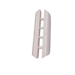 1 Puxador + 1 Trinco Branco para Porta Sanfonada Bcf - 4
