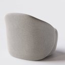 Ver imagem 6 de Poltrona Mônaco com Base Giratória em Linho Cinza Amarronzado - Home Mobily