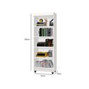 Ver imagem 6 de Armário Multiuso 5 Prateleiras Branco J&A Móveis Aspen 180x63x35