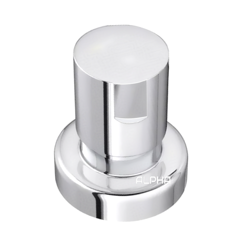 Acabamento Registro Alavanca C-44 Luxo Metal Padrão Deca:Cromado