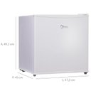 Ver imagem 2 de Frigobar 45l Midea Classe a - Mrc06b2