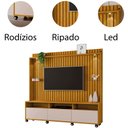 Ver imagem 2 de Painel para TV de até 60" Ripado Austin Naturale/Off White