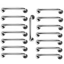 Ver imagem 1 de Barra de Apoio 40cm Aço Inox Kit 15 Unidades Idoso Acessibilidade Cadeirante Deficiente Banheiro Box