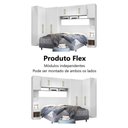 Ver imagem 7 de Guarda Roupa Dormitório Modulado Modena Casal/Queen Canto - Roupeiro Demobile Modena 6:Branco