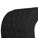 Ver imagem 4 de Maca Estofada Estética Capitonê 80 Cm Corino Preto - Fm