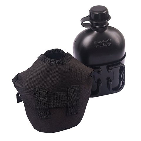 Kit River Cantil + Caneco para Cantil Polipropileno + Porta Cantil USA sem Presilha Preto