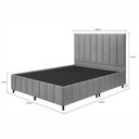 Ver imagem 3 de Conjunto de Cama Eva 138 Casal ( Cabeceira e Base)