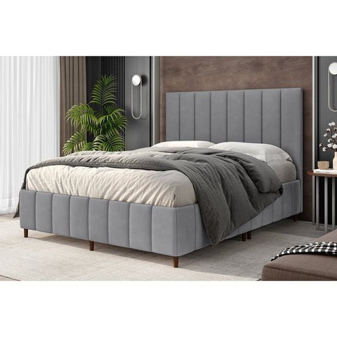 Conjunto de Cama Eva 138 Casal ( Cabeceira e Base)