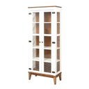 Ver imagem 1 de Cristaleira Bia 2 Portas Cor Branco com Amendoa 180 Cm - 62924