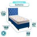 Ver imagem 3 de Kit Cama Box + Cabeceira + Colchão Solteiro D20 - D20 - Inducol