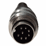 Conector Macho M16 com Rosca 8 Pinos Metálico Ip65 J09f-8k - 9