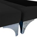 Ver imagem 4 de Cama Oriental Premium Casal Veludo Preto