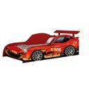 Ver imagem 2 de Cama Solteiro Design Carro Bordas Redondas Segura Resistente:vermelho