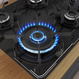 Cooktop Tripla Chama Itatiaia Itamaster 4 Bocas Vidro Temperado Preto Bivolt - 7