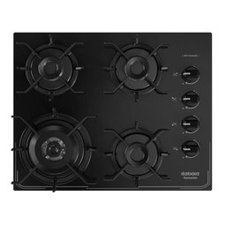 Cooktop Tripla Chama Itatiaia Itamaster 4 Bocas Vidro Temperado Preto Bivolt - 10