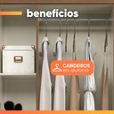 Ver imagem 6 de Guarda Roupas Solteiro 3 Portas 2 Gavetas Temis