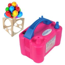 Super Inflador Elétrico Balão Compressor Bomba 2 Bicos 110v - 6