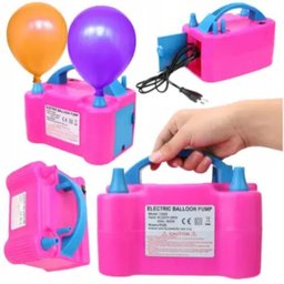 Super Inflador Elétrico Balão Compressor Bomba 2 Bicos 110v - 2