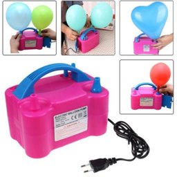 Super Inflador Elétrico Balão Compressor Bomba 2 Bicos 110v - 10