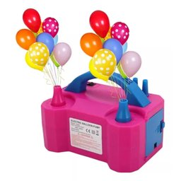 Super Inflador Elétrico Balão Compressor Bomba 2 Bicos 110v - 8