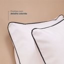 Ver imagem 3 de Kit Fronhas Linea Percal 200 Fios 50cm X 70cm 2 Peças - Preto