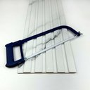 Ver imagem 3 de Painel Ripado Compacto 274x25cm Larg. 4 Unid. - Mdf - Marmorizado - Talatto