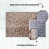 Tapete Beira de Cama 66x120 Oasis Shaggy Creme Pérola - 5