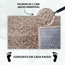 Ver imagem 6 de Tapete Beira de Cama 66x120 Oasis Shaggy Creme Pérola