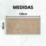 Tapete Beira de Cama 66x120 Oasis Shaggy Creme Pérola - 4