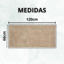 Ver imagem 4 de Tapete Beira de Cama 66x120 Oasis Shaggy Creme Pérola